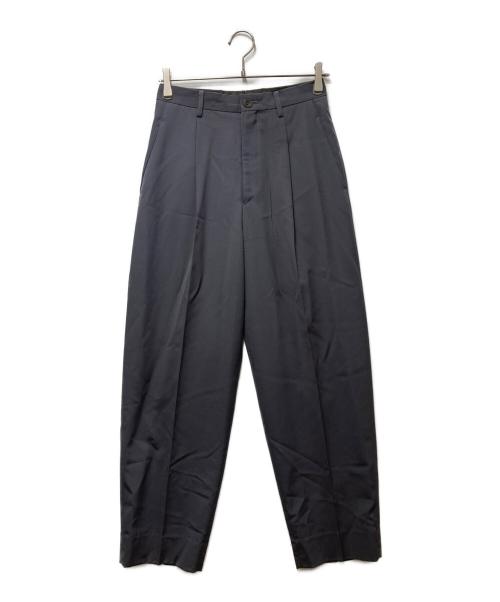 ISSEY MIYAKE（イッセイミヤケ）ISSEY MIYAKE (イッセイミヤケ) 1タックウールスラックス IM23-FF384 グレー サイズ:Mの古着・服飾アイテム