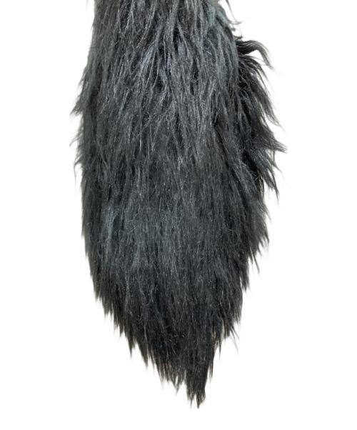 MM6 Maison Margiela（エムエムシックスメゾンマルジェラ）MM6 Maison Margiela (エムエムシックスメゾンマルジェラ) ファー トートバッグ ブラックの古着・服飾アイテム