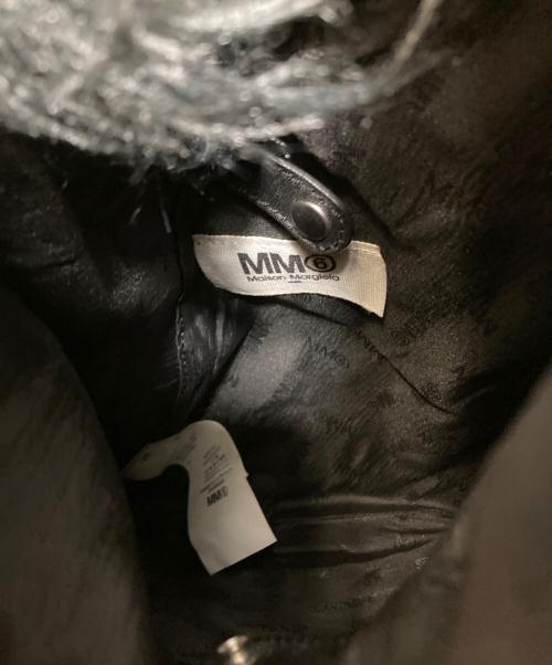 MM6 Maison Margiela（エムエムシックスメゾンマルジェラ）MM6 Maison Margiela (エムエムシックスメゾンマルジェラ) ファー トートバッグ ブラックの古着・服飾アイテム