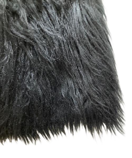 MM6 Maison Margiela（エムエムシックスメゾンマルジェラ）MM6 Maison Margiela (エムエムシックスメゾンマルジェラ) ファー トートバッグ ブラックの古着・服飾アイテム