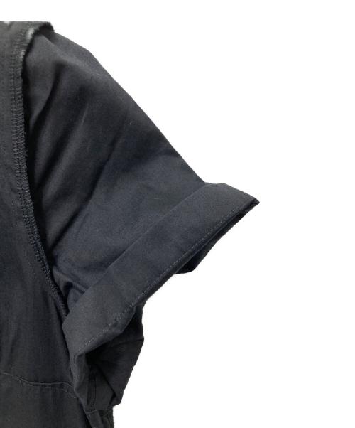 COMME des GARCONS COMME des GARCONS（コムデギャルソン コムデギャルソン）COMME des GARCONS COMME des GARCONS (コムデギャルソン コムデギャルソン) インサイドアウト半袖ワンピース ブラック サイズ:Sの古着・服飾アイテム