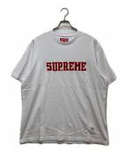 SUPREMEシュプリーム）の古着「Twill Applique S/S Top」｜ホワイト