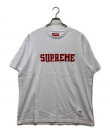 SUPREME（シュプリーム）の古着「Twill Applique S/S Top」｜ホワイト