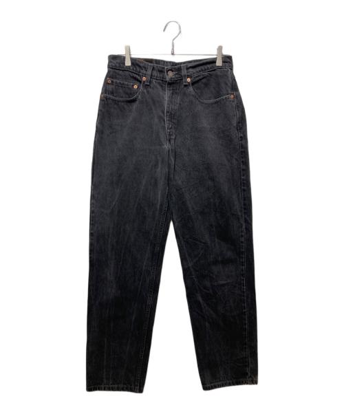 LEVI'S（リーバイス）LEVI'S (リーバイス) RELAXED FIT TAPERED LEG ブラックデニム テーパードデニムパンツ ブラック サイズ:W32の古着・服飾アイテム