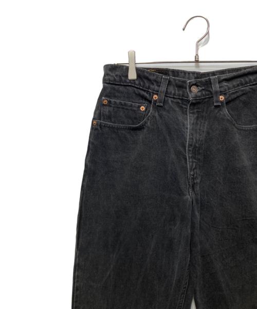 LEVI'S（リーバイス）LEVI'S (リーバイス) RELAXED FIT TAPERED LEG ブラックデニム テーパードデニムパンツ ブラック サイズ:W32の古着・服飾アイテム