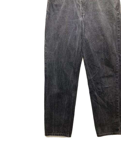 LEVI'S（リーバイス）LEVI'S (リーバイス) RELAXED FIT TAPERED LEG ブラックデニム テーパードデニムパンツ ブラック サイズ:W32の古着・服飾アイテム