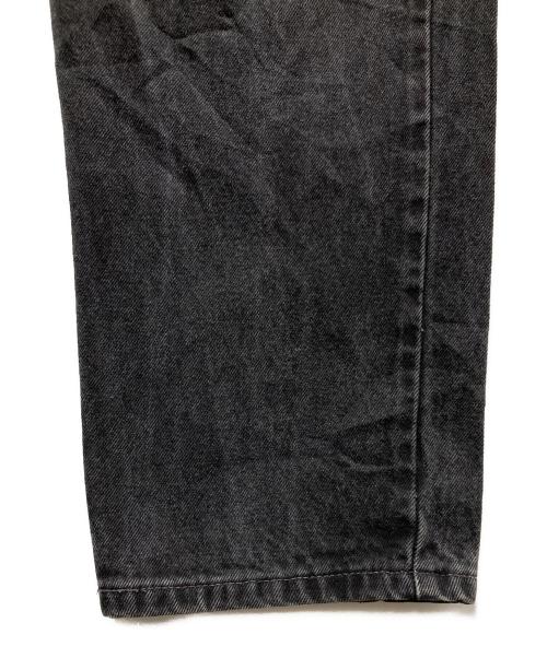 LEVI'S（リーバイス）LEVI'S (リーバイス) RELAXED FIT TAPERED LEG ブラックデニム テーパードデニムパンツ ブラック サイズ:W32の古着・服飾アイテム