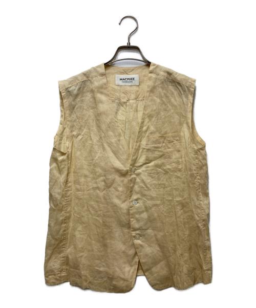 MACPHEE（マカフィー）MACPHEE (マカフィー) ラミーソリッド シングルジャケット ベージュ サイズ:36の古着・服飾アイテム