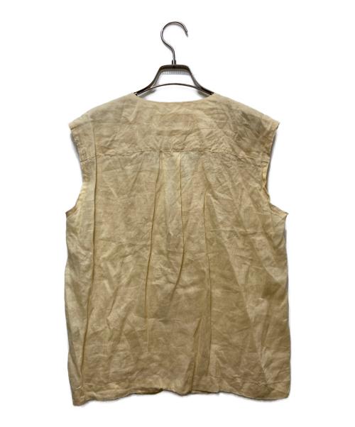 MACPHEE（マカフィー）MACPHEE (マカフィー) ラミーソリッド シングルジャケット ベージュ サイズ:36の古着・服飾アイテム