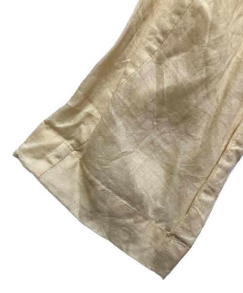 MACPHEE（マカフィー）MACPHEE (マカフィー) ラミーソリッド シングルジャケット ベージュ サイズ:36の古着・服飾アイテム