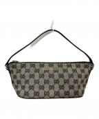 GUCCIグッチ）の古着「ＧＧキャンバスハンドバッグ 	2123」｜ベージュ