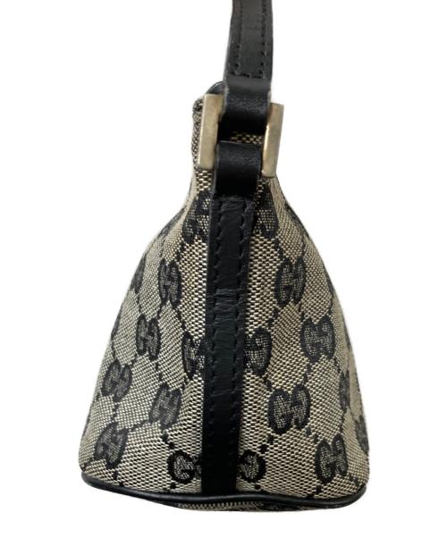 GUCCI（グッチ）GUCCI (グッチ) ＧＧキャンバスハンドバッグ 	2123 ベージュの古着・服飾アイテム