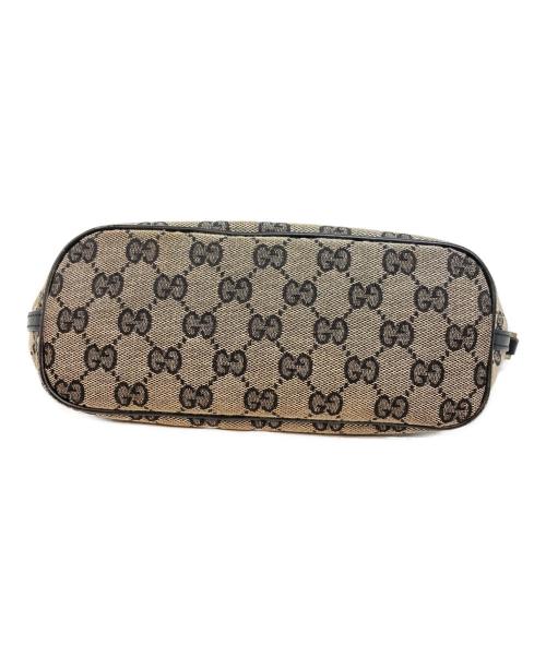 GUCCI（グッチ）GUCCI (グッチ) ＧＧキャンバスハンドバッグ 	2123 ベージュの古着・服飾アイテム