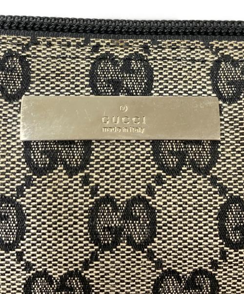 GUCCI（グッチ）GUCCI (グッチ) ＧＧキャンバスハンドバッグ 	2123 ベージュの古着・服飾アイテム