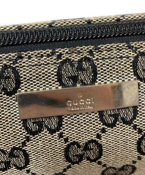 GUCCI（グッチ）GUCCI (グッチ) ＧＧキャンバスハンドバッグ 	2123 ベージュの古着・服飾アイテム