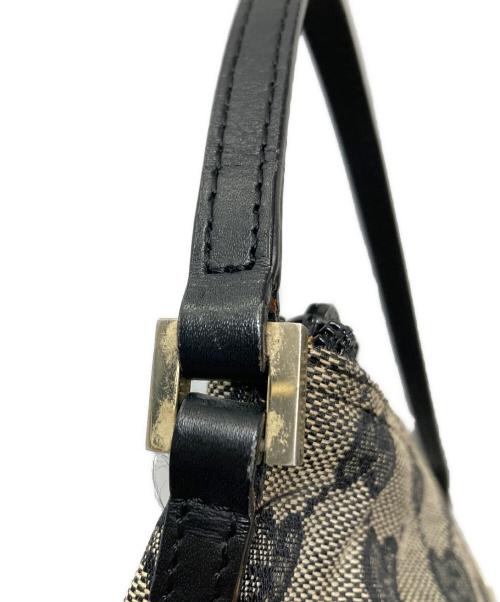 GUCCI（グッチ）GUCCI (グッチ) ＧＧキャンバスハンドバッグ 	2123 ベージュの古着・服飾アイテム
