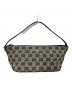 GUCCI（グッチ）の古着「ＧＧキャンバスハンドバッグ 	2123」｜ベージュ