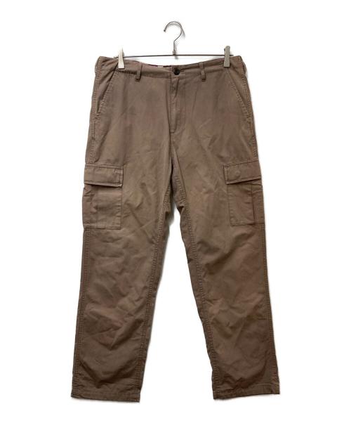 stussy（ステューシー）stussy (ステューシー) リップストップカーゴパンツ ベージュ サイズ:32の古着・服飾アイテム