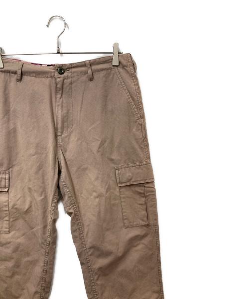 stussy（ステューシー）stussy (ステューシー) リップストップカーゴパンツ ベージュ サイズ:32の古着・服飾アイテム