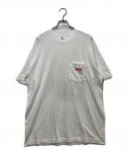 FRUIT OF THE LOOMフルーツオブザルーム）の古着「半袖Tシャツ」｜ホワイト