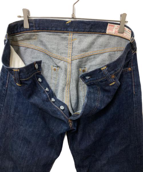 EVISU（エヴィス）EVISU (エヴィス) カモメペイントデニムパンツ LOT 2000  日本製 インディゴ サイズ:34×35の古着・服飾アイテム