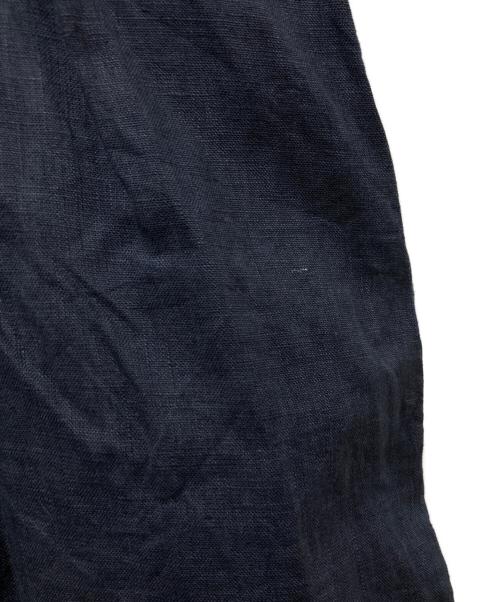 fog linen work（フォグリネンワーク）fog linen work (フォグリネンワーク) リネン長袖ワンピース ネイビー サイズ:Freeの古着・服飾アイテム