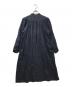 fog linen work (フォグリネンワーク) リネン長袖ワンピース ネイビー サイズ:Free：8000円