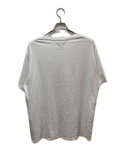 EMOTIONALLY UNAVAILABLE（エモーショナリー・アンアベイラブル）EMOTIONALLY UNAVAILABLE (エモーショナリー・アンアベイラブル) EU LOGO TEE EU-S22-0000-019 ホワイト サイズ:Lの古着・服飾アイテム