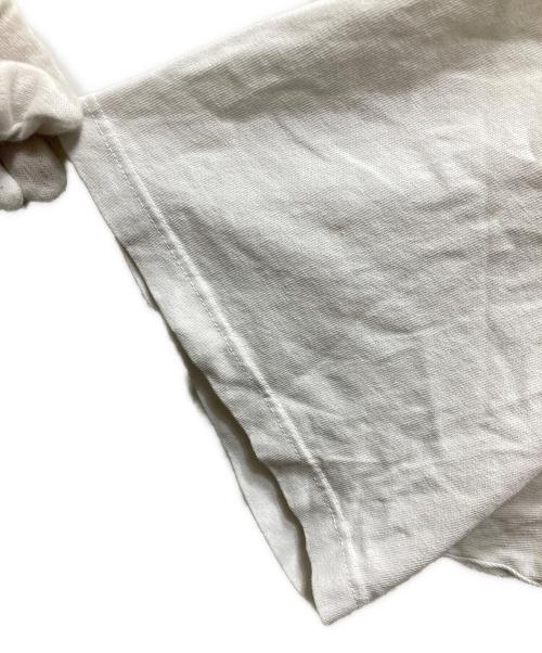 EMOTIONALLY UNAVAILABLE（エモーショナリー・アンアベイラブル）EMOTIONALLY UNAVAILABLE (エモーショナリー・アンアベイラブル) EU LOGO TEE EU-S22-0000-019 ホワイト サイズ:Lの古着・服飾アイテム