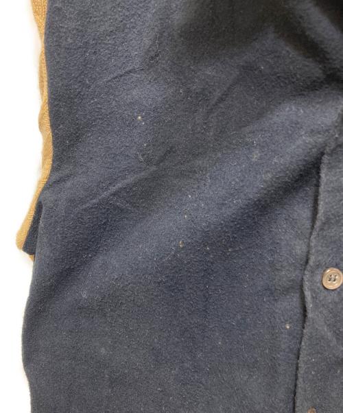 COMME des GARCONS HOMME PLUS（コムデギャルソンオムプリュス）COMME des GARCONS HOMME PLUS (コムデギャルソンオムプリュス) アームニット切替シャツ ブラック サイズ:Mの古着・服飾アイテム