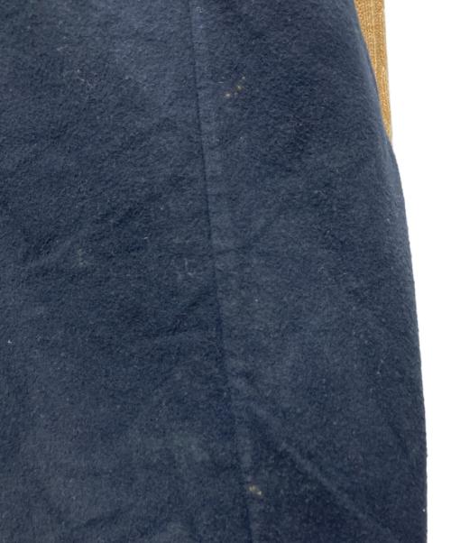 COMME des GARCONS HOMME PLUS（コムデギャルソンオムプリュス）COMME des GARCONS HOMME PLUS (コムデギャルソンオムプリュス) アームニット切替シャツ ブラック サイズ:Mの古着・服飾アイテム