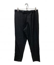 Graphpaper（グラフペーパー）の古着「Selvage Wool Chef Pants/セルヴィッジウールシェフパンツ」｜ブラック