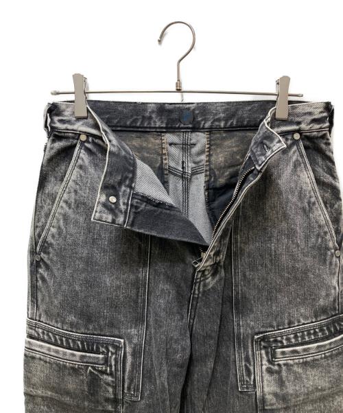 OUAT（オーユーエーティー）OUAT (オーユーエーティー) cargo denim jeans グレー サイズ:3の古着・服飾アイテム