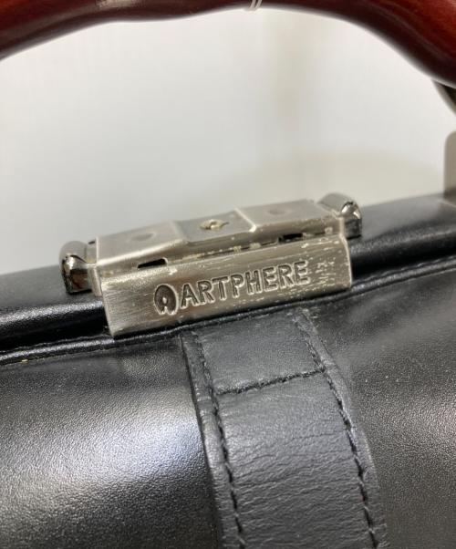 Artphere（アートフィアー）Artphere (アートフィアー) ダレスバッグ ブラックの古着・服飾アイテム