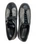 中古・古着 ISSEY MIYAKE MEN (イッセイミヤケメン) メタリックローカットスニーカー シルバー×ブラック サイズ:02：15000円