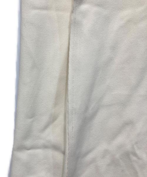CELINE（セリーヌ）CELINE (セリーヌ) ｖネックレーヨンワンピース ホワイト サイズ:Mの古着・服飾アイテム