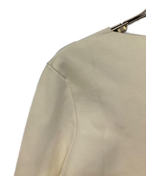 CELINE（セリーヌ）CELINE (セリーヌ) ｖネックレーヨンワンピース ホワイト サイズ:Mの古着・服飾アイテム