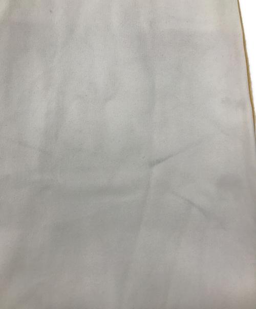 CELINE（セリーヌ）CELINE (セリーヌ) ｖネックレーヨンワンピース ホワイト サイズ:Mの古着・服飾アイテム