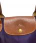 中古・古着 LONGCHAMP (ロンシャン) ル・プリアージュ パープル：8000円