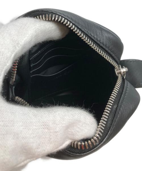 BOTTEGA VENETA（ボッテガベネタ）BOTTEGA VENETA (ボッテガベネタ) イントレチャートショルダバッグ ブラックの古着・服飾アイテム