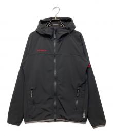 MAMMUT（マムート）の古着「SOFtech Granite hooded Jacket」｜ブラック