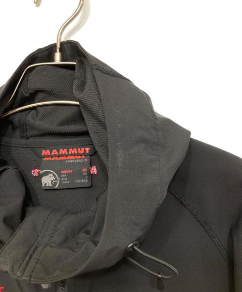 MAMMUT（マムート）MAMMUT (マムート) SOFtech Granite hooded Jacket ブラック サイズ:XSの古着・服飾アイテム