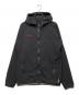 MAMMUT（マムート）の古着「SOFtech Granite hooded Jacket」｜ブラック