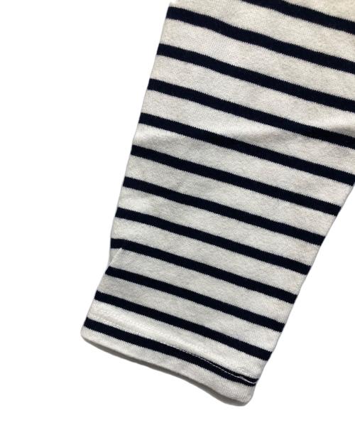 COMME des GARCONS HOMME（コムデギャルソン オム）COMME des GARCONS HOMME (コムデギャルソン オム) ボーダーカーディガン ホワイト サイズ:Sの古着・服飾アイテム