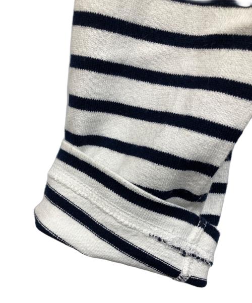 COMME des GARCONS HOMME（コムデギャルソン オム）COMME des GARCONS HOMME (コムデギャルソン オム) ボーダーカーディガン ホワイト サイズ:Sの古着・服飾アイテム