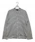 COMME des GARCONS HOMME（コムデギャルソン オム）の古着「ボーダーカーディガン」｜ホワイト