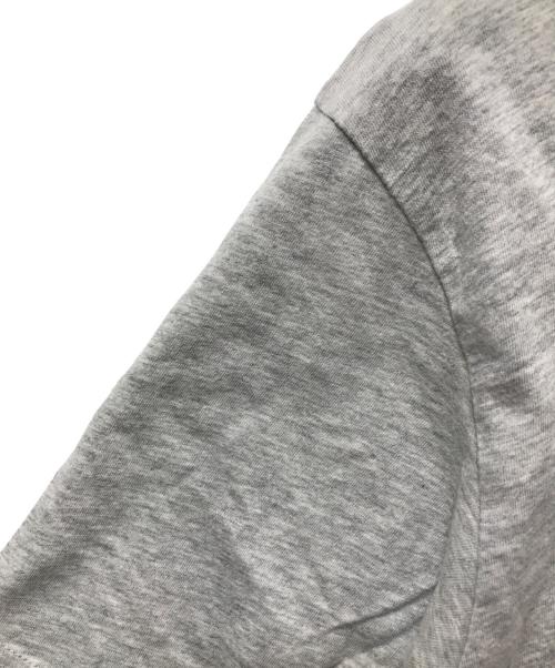 COMME des GARCONS SHIRT（コムデギャルソンシャツ）COMME des GARCONS SHIRT (コムデギャルソンシャツ) フード付き半袖シャツ グレー サイズ:Mの古着・服飾アイテム