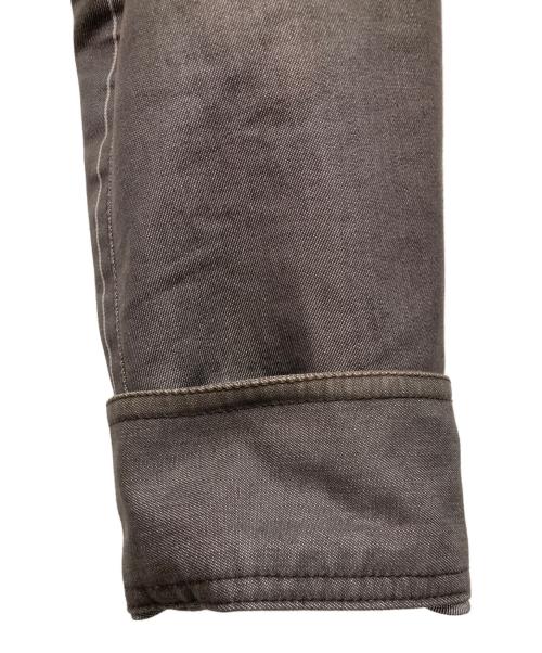 GAULTIER HOMME objet（ゴルチエオムオブジェ）GAULTIER HOMME objet (ゴルチエオムオブジェ) ストライプジップジャケット グレー サイズ:50の古着・服飾アイテム