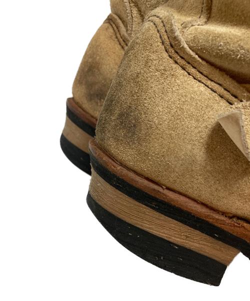 RED WING（レッドウィング）RED WING (レッドウィング) 8268 ENGINEER BOOTS ベージュ サイズ: 7 1/2 Dの古着・服飾アイテム