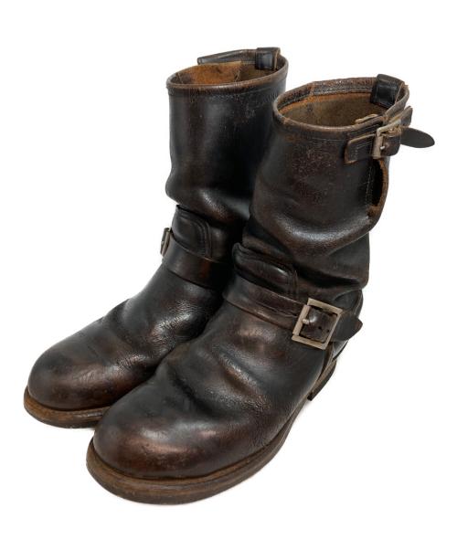 RED WING（レッドウィング）RED WING (レッドウィング) エンジニアブーツ ブラウン サイズ:SIZE 7Dの古着・服飾アイテム